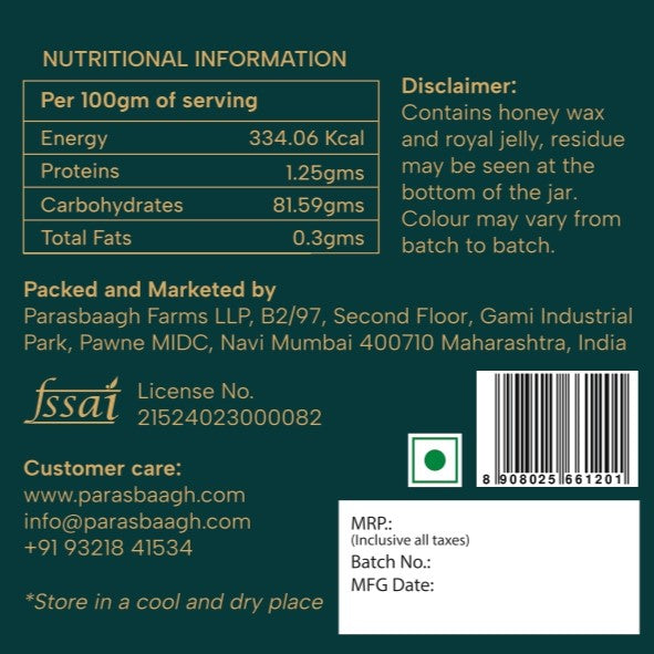 Rose Honey | Pure Honey Infused with Rose Petals | Unfiltered Honey with Bee Wax