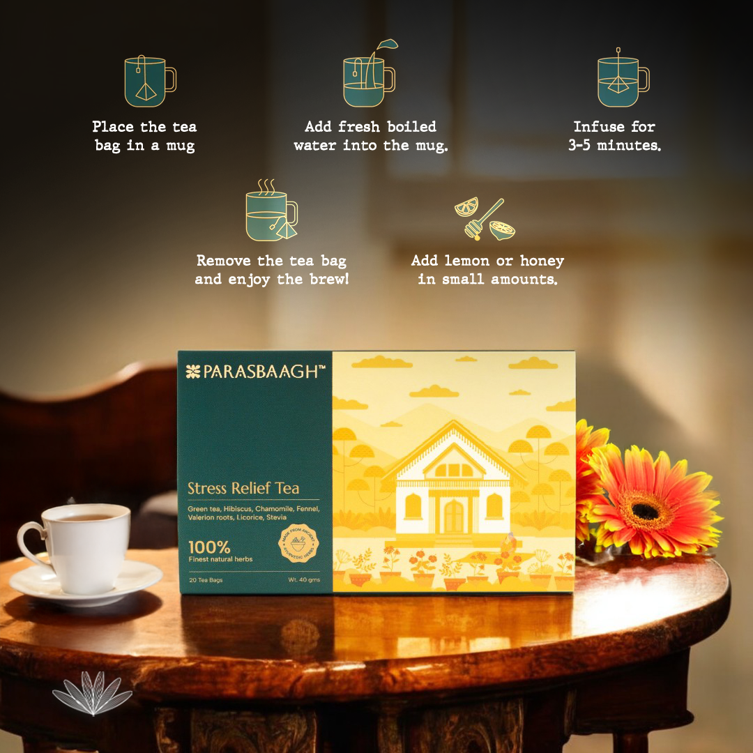 Stress Relief Tea | Works Anti Stress and Anxiety