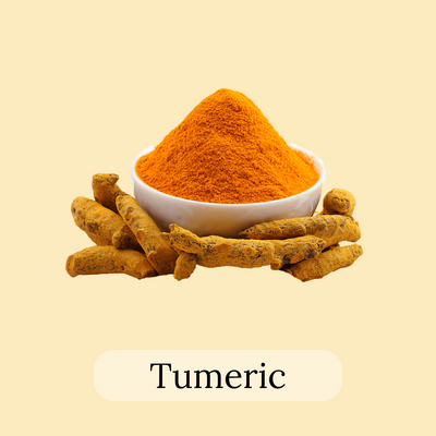 Turmeric roots  tea