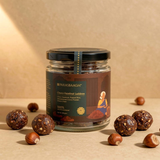 Choco Hazelnut Laddoos | 100% Dates Sweetened